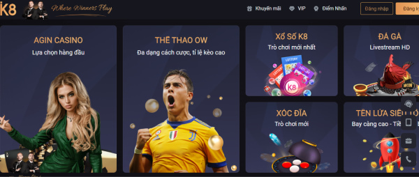 Hướng dẫn cách sử dụng K8bet